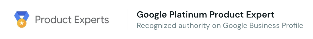 Google product expert Google product expert